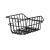 Basil Cento Alu, Panier arrière, Noir mat
