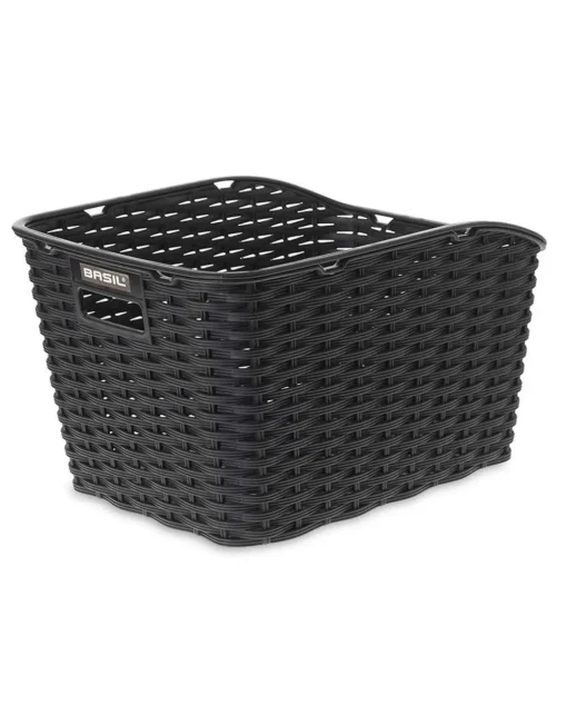 Basil Weave WP,  Panier arrière, Noir
