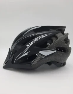 BBC Casque Stealth Noir Mat-Argent