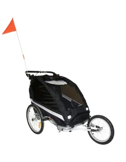Damco Remorque Joggeur 2 en 1