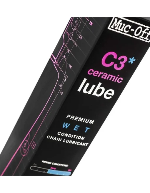 Muc-Off C3 Wet Ceramic Lubrifiant  à chaîne 120ml