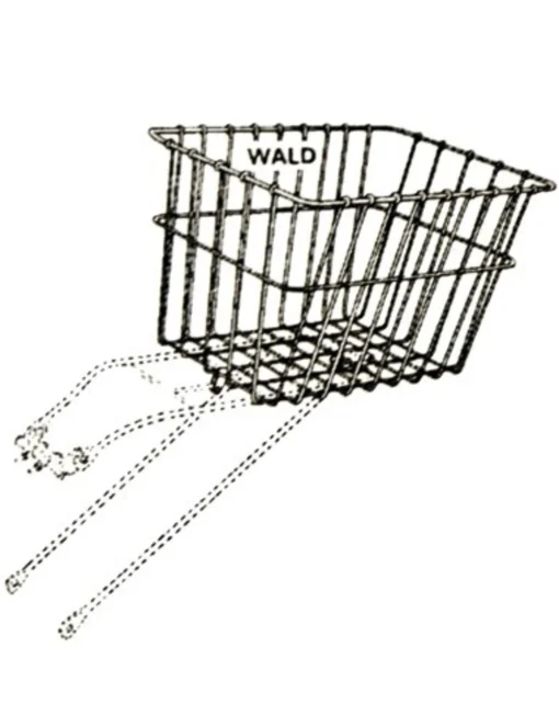 WALD Panier Arrière Chrome